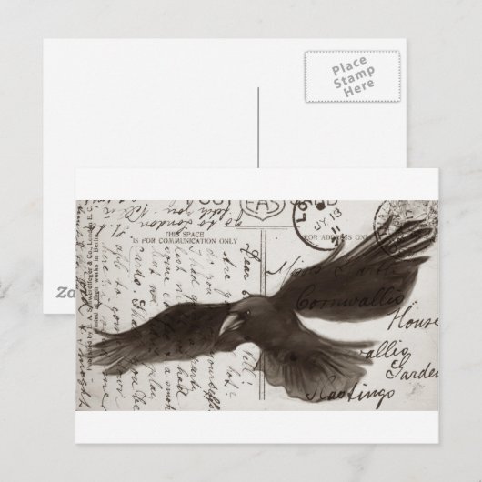 arrière - plan de carte postale (Devant / Derrière)