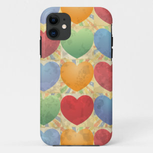 Arrière - plan de coeur, coque iphone