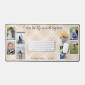 Arrière - plan de collage photo de famille (Clavier et souris)