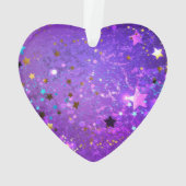 Arrière - plan de feuille violet avec étoiles (dos)