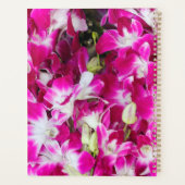 Arrière - plan de fleurs d'orchidées violettes (Dos)