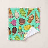 Arrière - plan de glace (Gant de toilette)