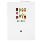 Arrière - plan de glace (Dos)