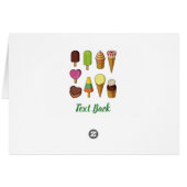 Arrière - plan de glace (Dos Horizontal)