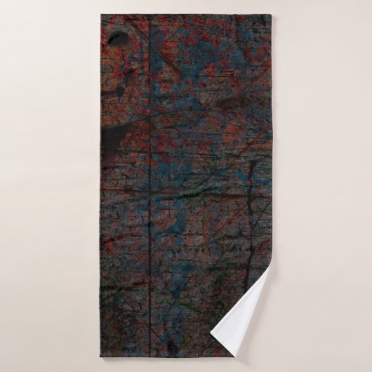 arrière - plan de grunge multicolore Abstrait avec (Serviette de bain)
