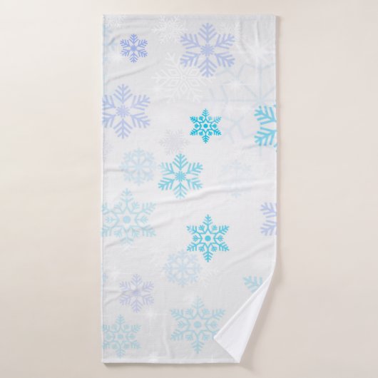 Arrière-plan de l'arrière - plan étoile de Noël (Serviette de bain)