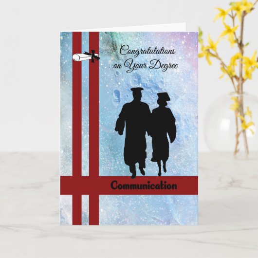 Arrière - plan de l'espace de la carte de diplôme  (Fleur jaune)