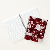 Arrière - plan de livres rouges (Intérieur)