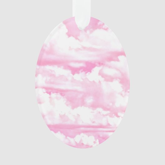 Arrière - plan de mode des nuages roses (devant)