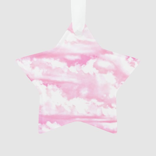 Arrière - plan de mode des nuages roses (devant)