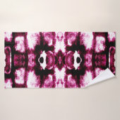 Arrière - plan de peinture couleur. Aquarelle Art. (Serviette de bain)