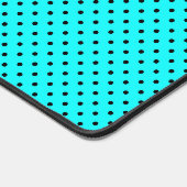 Arrière - plan de pois turquoise (Coin)