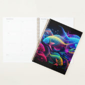 Arrière - plan de poisson coloré (Devant avec enveloppe)