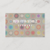 Arrière - plan de transparence des Cartes de visit (Dos)