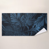 Arrière - plan de vrctor tropical exotique avec pl (Serviette de bain)