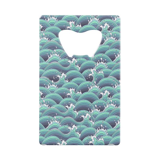 Arrière - plan décoratif de vague de mer (Devant)