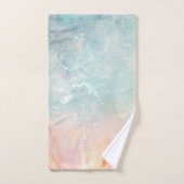Arrière - plan d'encre d'encre, couleur pastel (Serviette à main)