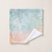 Arrière - plan d'encre d'encre, couleur pastel (Gant de toilette)