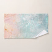 Arrière - plan d'encre d'encre, couleur pastel (Serviette à main)