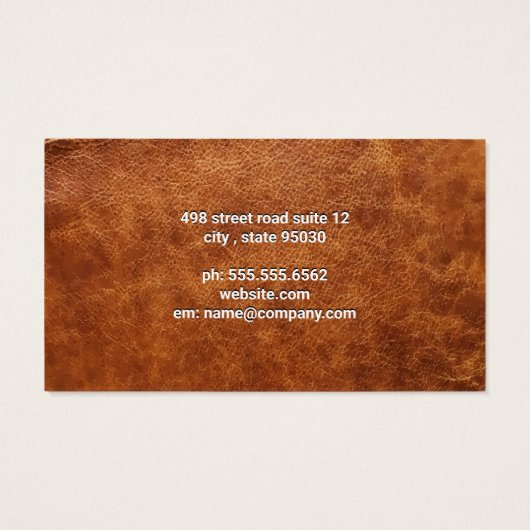 Arrière - plan en cuir Brown (Dos)