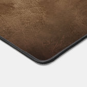 Arrière - plan En Cuir Brown Riche Avec Vignette (Coin)