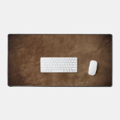 Arrière - plan En Cuir Brown Riche Avec Vignette (Clavier et souris)