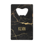 Arrière - plan en faux marbre noir et or (Devant)