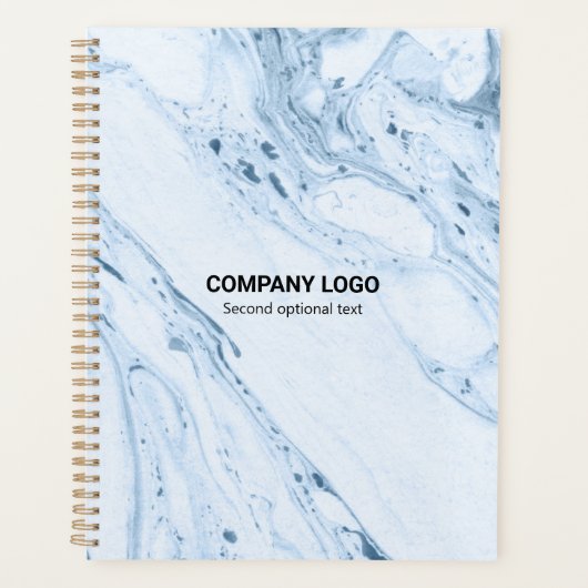 Arrière - plan en marbre bleu clair (Devant)