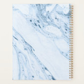 Arrière - plan en marbre bleu clair (Dos)