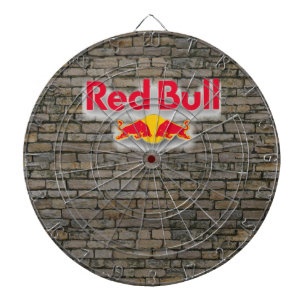 Arrière - plan en pierre de Red Bull de cible