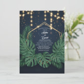 Arrière - plan Faire-part de mariage de verdure tr (Debout devant)