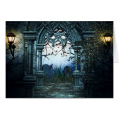 Arrière - plan foncé de cimetière (Devant horizontal)