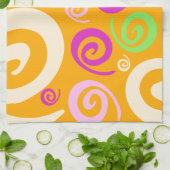 Arrière - plan funky, serviette de cuisine (Plié)