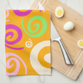 Arrière - plan funky, serviette de cuisine (Quart Plié)