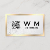 Arrière - plan géométrique | Carte de visite DE CO (Devant)