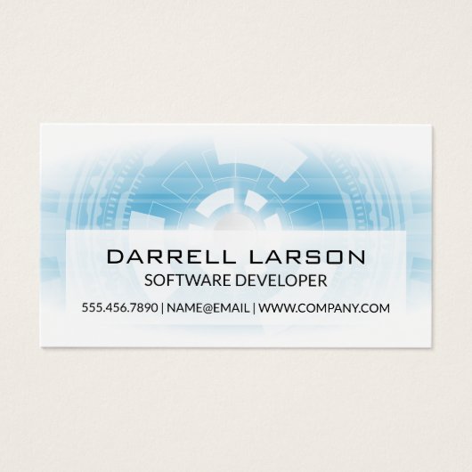 Arrière - plan géométrique de technologie (Devant)