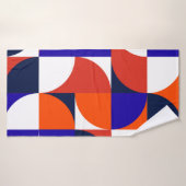 Arrière - plan géométrique murale. Une entreprise  (Serviette de bain)