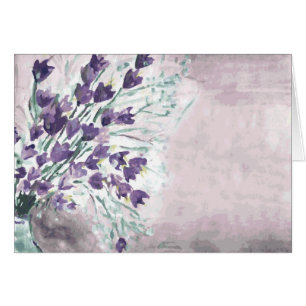 Arrière - plan grunge d'aquarelle avec des cloche