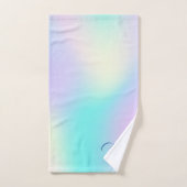 Arrière - plan holographique aux couleurs claires (Serviette à main)