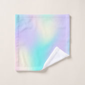 Arrière - plan holographique aux couleurs claires (Gant de toilette)