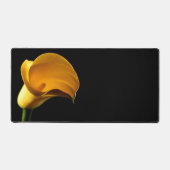 Arrière - plan jaune Lilly noir (Recto)