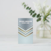 Arrière - plan métallique | Carte de visite de for (Debout devant)