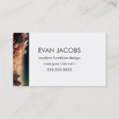 Arrière - plan moderne Gravel Rock Carte de visite (Dos)