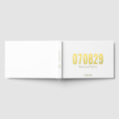 Arrière - plan modifiable Couleur Date Bold Mariag (Complet)