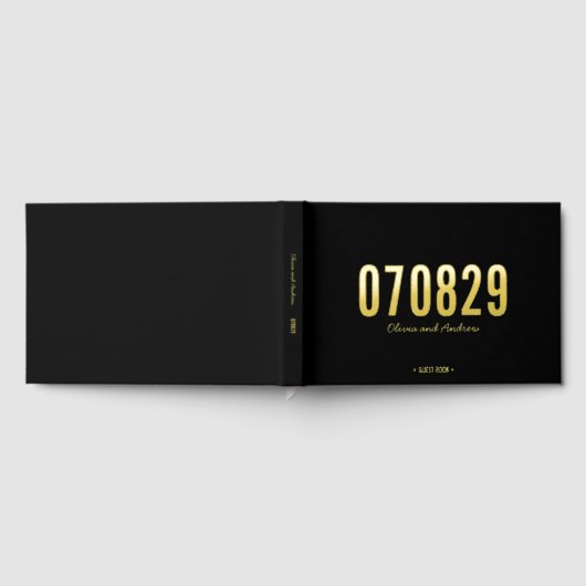 Arrière - plan modifiable Couleur Date Bold Mariag (Complet)