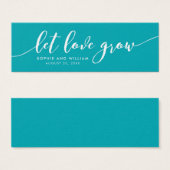 Arrière-plan modifiable Let Love Grow Script Maria (Devant & derrière)