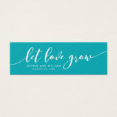 Arrière-plan modifiable Let Love Grow Script Maria (Devant)