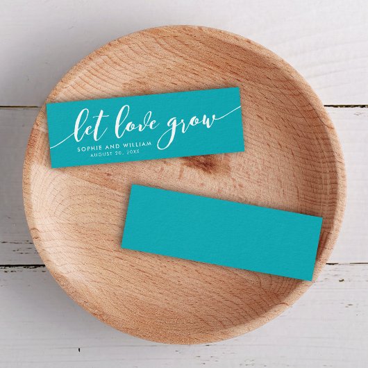 Arrière-plan modifiable Let Love Grow Script Maria
