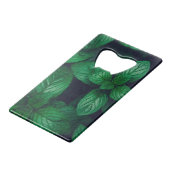 Arrière - plan motif feuille vert Mint (Devant Angle)