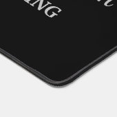 Arrière - plan noir Silver Dog Paws Motif d'impres (Coin)